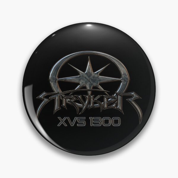 Item preview, Stryker XVS 1300, XVS1300 Star Logo Metal 2 designed and sold by KlaraBubble.