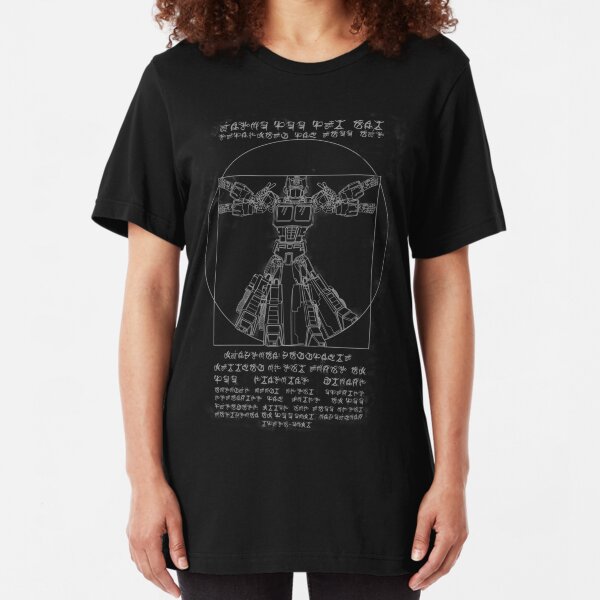 Vitruvian Prime inverted Slim Fit T-Shirt