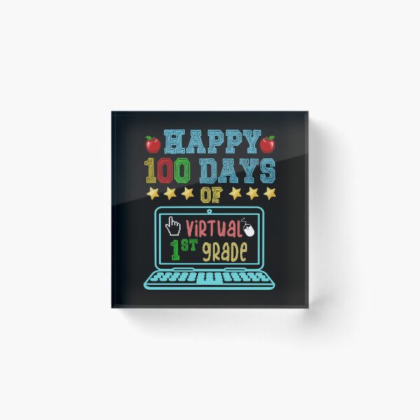 Item preview, Happy 100 Days of Virtual First Grade - 100th day of school  designed and sold by DosuIsora.