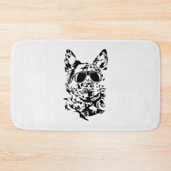 Item preview, Hungarian Mudi cool sunglasses herding dog designed and sold by dogarts.