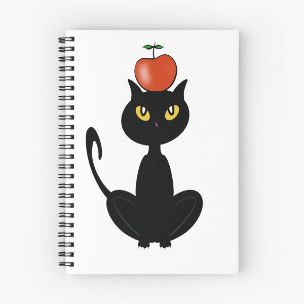 Item preview, Cat with apple on head designed and sold by BusyMonkeys.