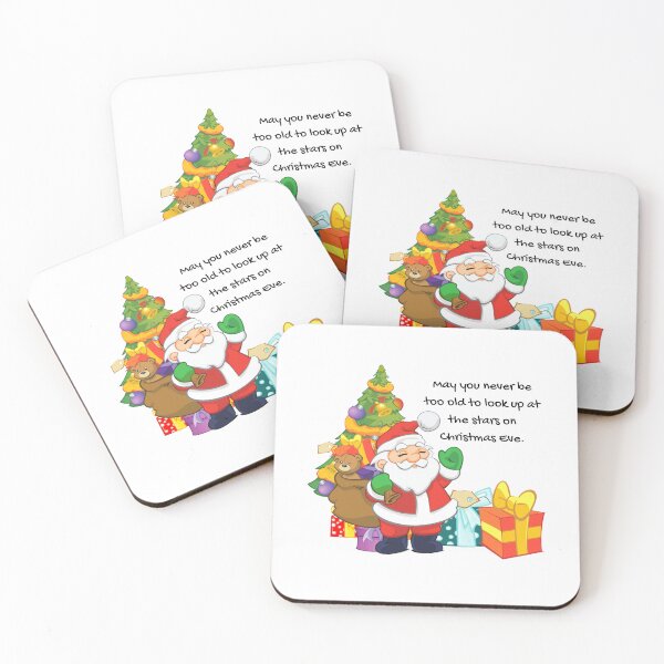 Item preview, Santa Wishes - May You Never Be Too Old designed and sold by FXR-Designs.