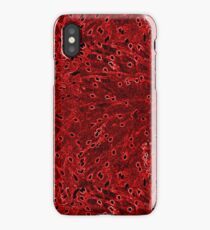 Neon Red iPhone Case