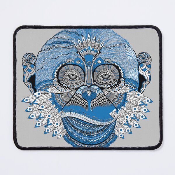 Item preview, Blue legendary monkey designed and sold by snowgirlshop.