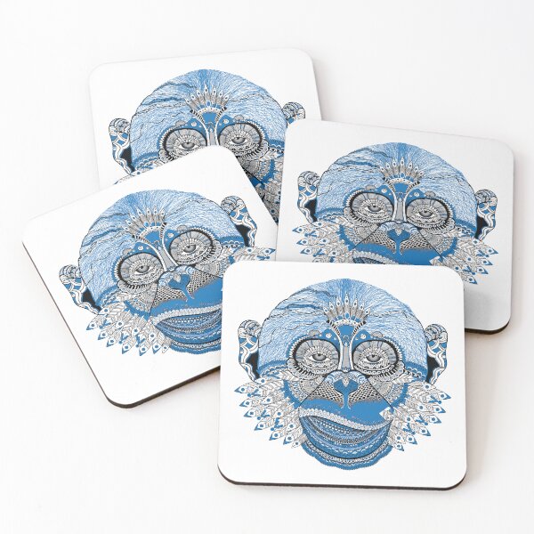 Item preview, Blue legendary monkey designed and sold by snowgirlshop.
