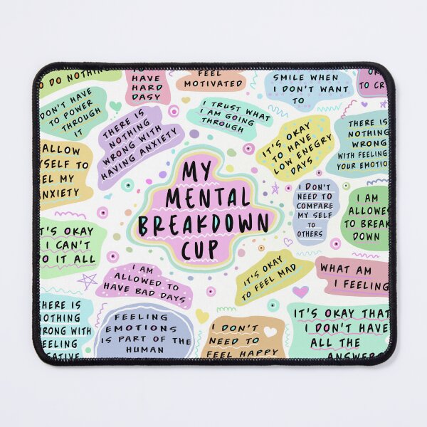 Item preview, My Mental Breakdown Tumbler, Mental Health Tumbler, Mental Health Gifts For Her designed and sold by BlueXs.
