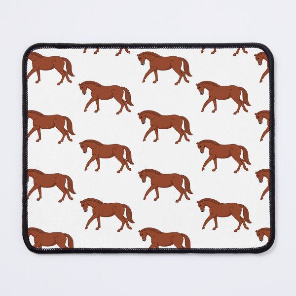 Item preview, Chestnut horse cantering designed and sold by Art By Drina.
