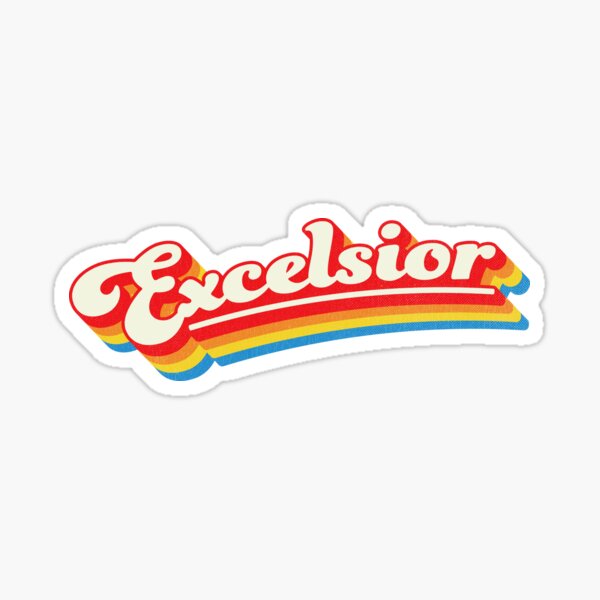 Item preview, Excelsior | Retro Rainbow designed and sold by retroready.