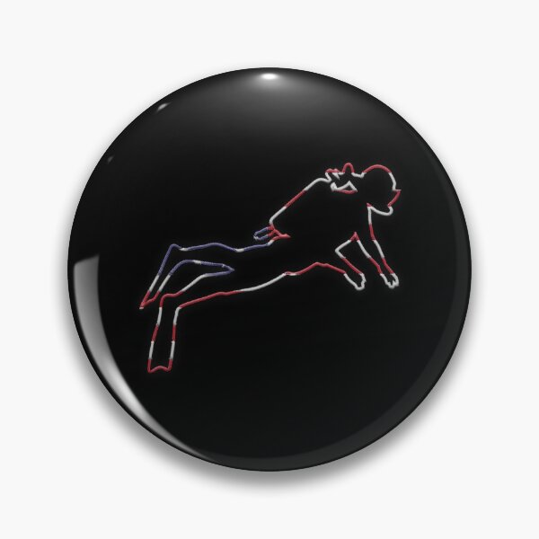 Item preview, Simple Embroidery Scuba Diver American Flag Line  designed and sold by theredfoxs.