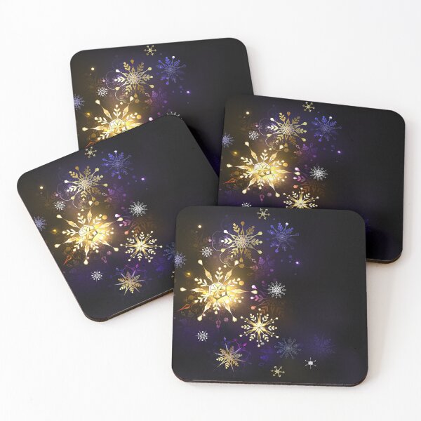 Item preview, Glittering Snowflakes designed and sold by Blackmoon9.
