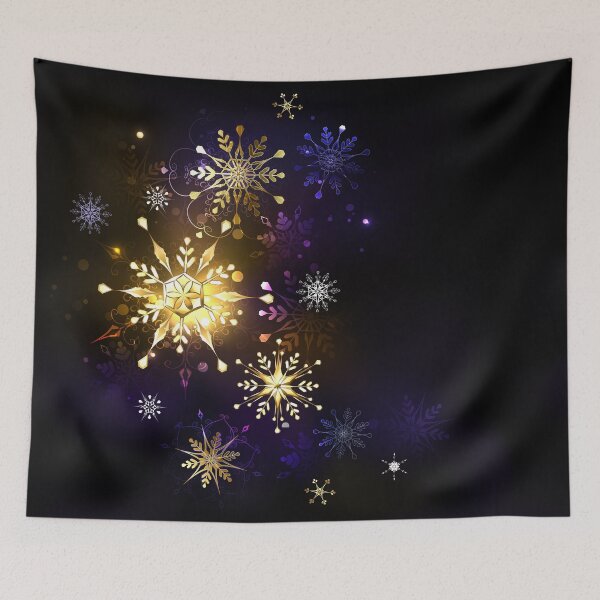 Item preview, Glittering Snowflakes designed and sold by Blackmoon9.