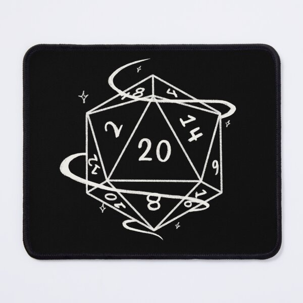 Item preview, D20 Sketch White designed and sold by magicpayton.