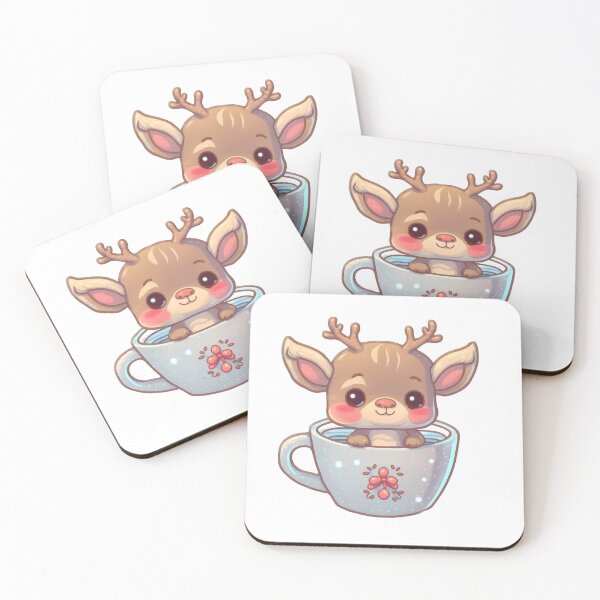 Item preview, Raindeer in a mug designed and sold by IM Hunter.