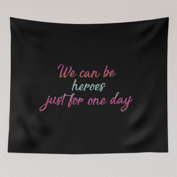 Item preview, We can be heroes designed and sold by Eve Orea.