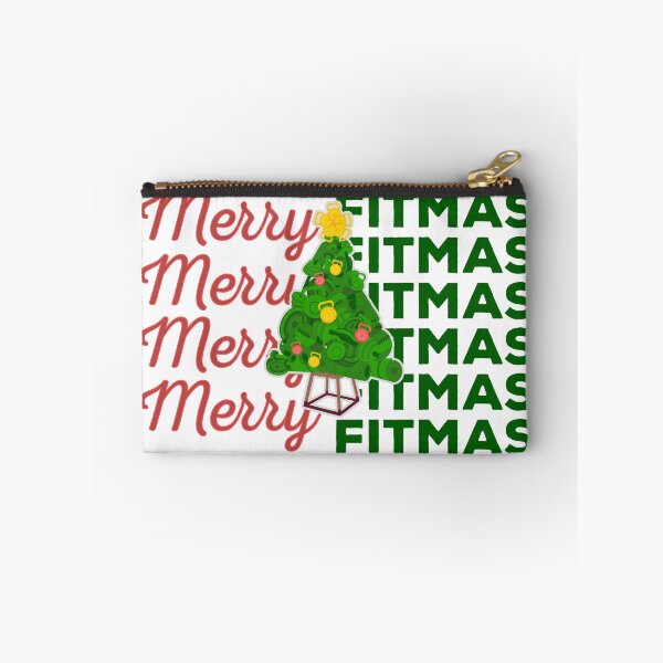 Item preview, Merry Fitmas - Christmas Holiday Workout Fitness Equipment in Christmas Tree designed and sold by Gay-Koala.