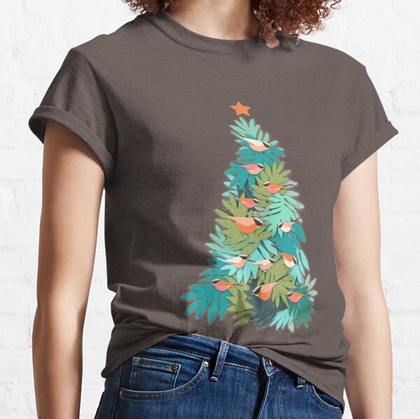 womens tropical christmas shirts