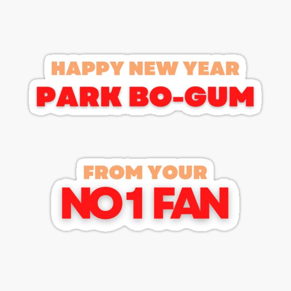 Park Bo Gum Stickers for Sale