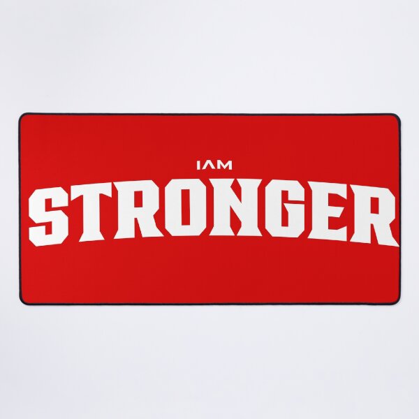 Item preview, I Am Stronger Strong Motivational Inspirational Quote designed and sold by activlifewear.