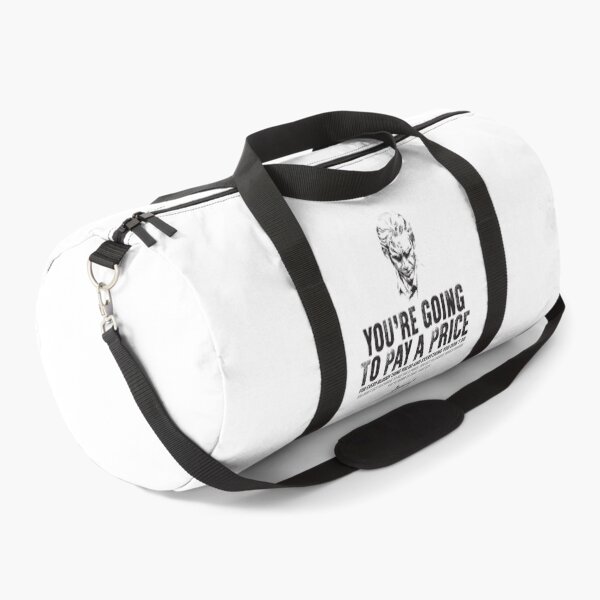 Dr. Jordan Peterson Famous Quote Duffle Bag