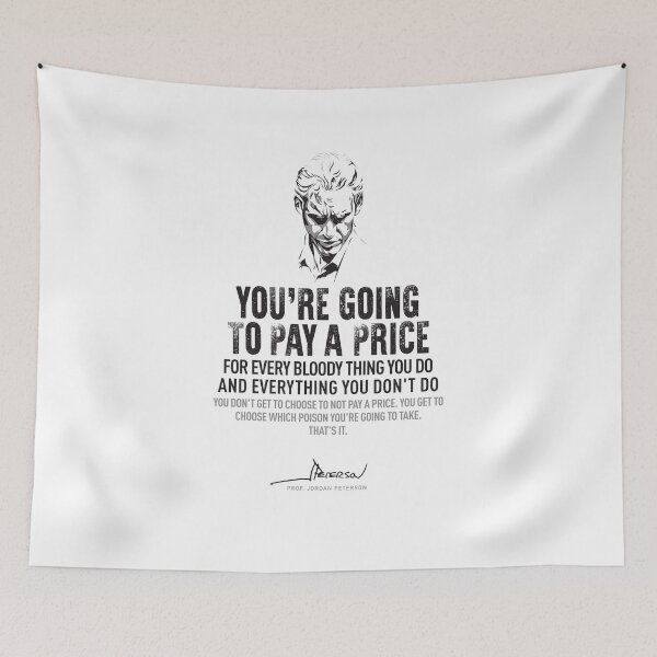 Item preview, Dr. Jordan Peterson Famous Quote designed and sold by Pong Lizardo.