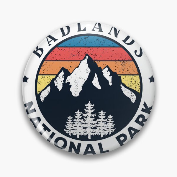 Item preview, Badlands National Park-Vintage designed and sold by Road-tees.