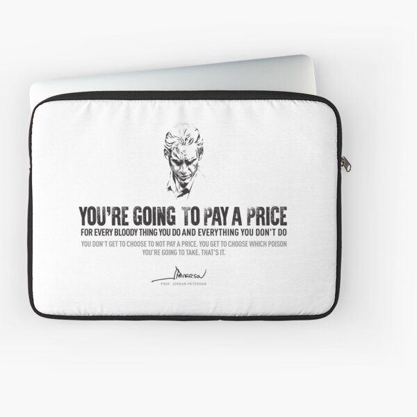 Dr. Jordan Peterson Famous Quote Laptop Sleeve