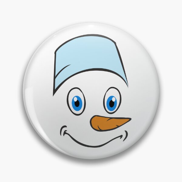 Item preview, Cute & Happy Christmas Snow Man  designed and sold by Digi Artworks Store.