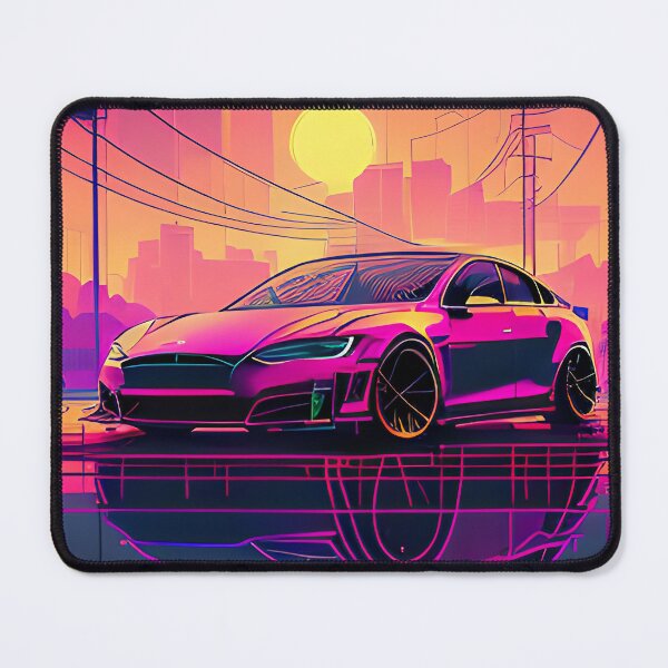 Tesla Mouse Pad, Gaming Mouse Pad Large Size XXL, Tesla Mouse Mat Large