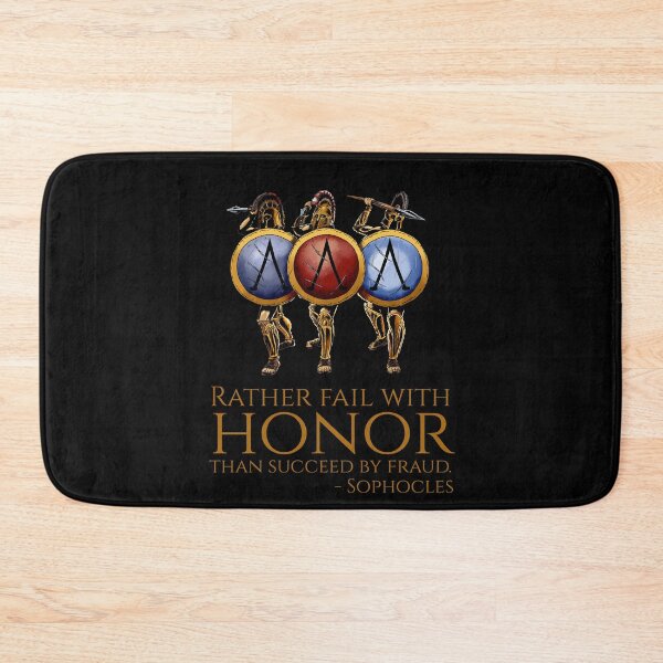 Item preview, Rather fail with honor than succeed by fraud. - Sophocles - Ancient Greek Quote designed and sold by Styrman.