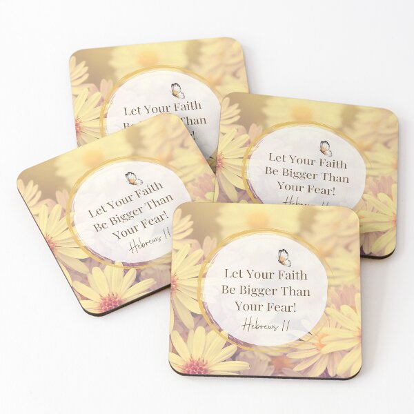 Item preview, Bible Quote - Hebrews 11 - Daisies designed and sold by DebsHeArtStudio.