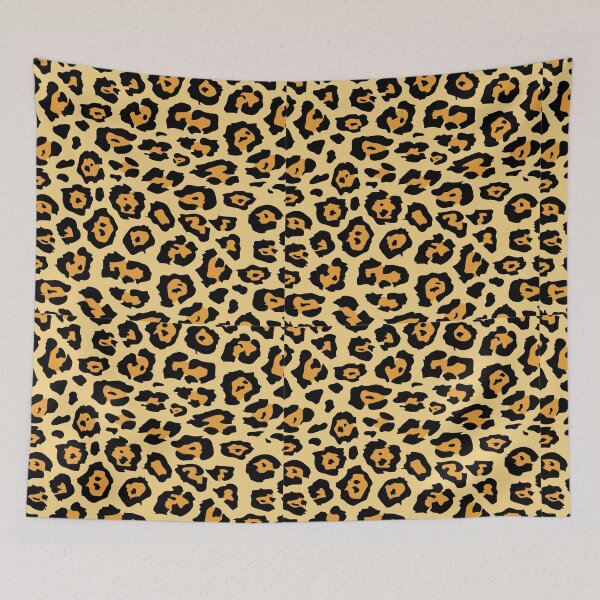 Item preview, Gold brown leaopard print designed and sold by Todaylook2010.
