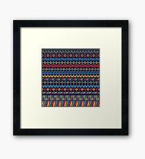 Ethnic pattern Framed Print