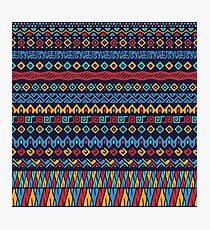 Ethnic pattern Photographic Print