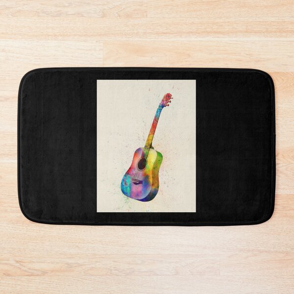 Artikelvorschau, Akustikgitarre-abstraktes Aquarell-leichter Hoodie entworfen und verkauft von iuzabiardoc.