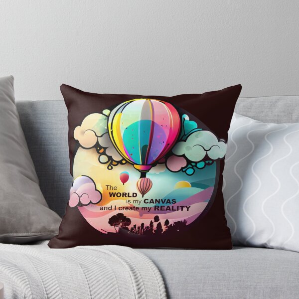 Item preview, Colourful balloons - life motivational illustration  designed and sold by KOTOdesign.