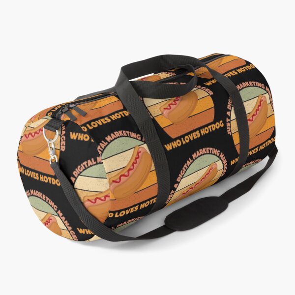 Item preview, Just a digital marketing manager who loves hotdog, funny food lovers marketing manager job, humor, joke, meme, hotdog lover designed and sold by SGS-.