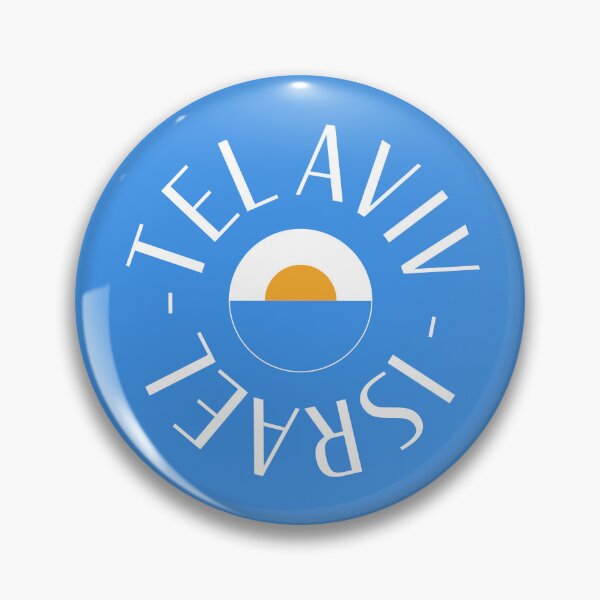 Item preview, Tel Aviv Israel Blue designed and sold by ahumbleconcept.