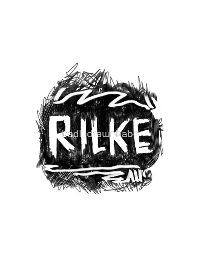 Thumbnail 4 of 4, iPhone Case, Poetry: Rainer Maria Rilke designed and sold by badlydrawnbabe.