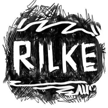 Artwork thumbnail, Poetry: Rainer Maria Rilke by badlydrawnbabe
