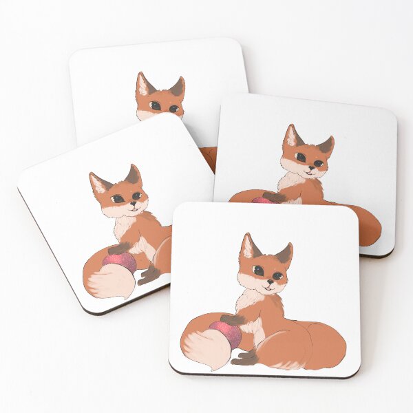 Item preview, christmas Fox with red ball designed and sold by Kamiladan.
