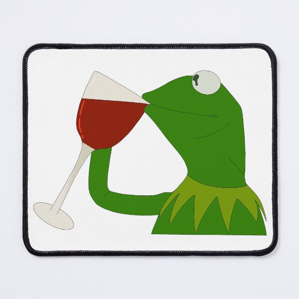 Item preview, Kermit Sipping Wine designed and sold by melthemoose.