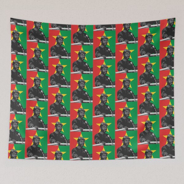 Item preview, Thomas Sankara Propoganda Poster designed and sold by BluebellPainter.
