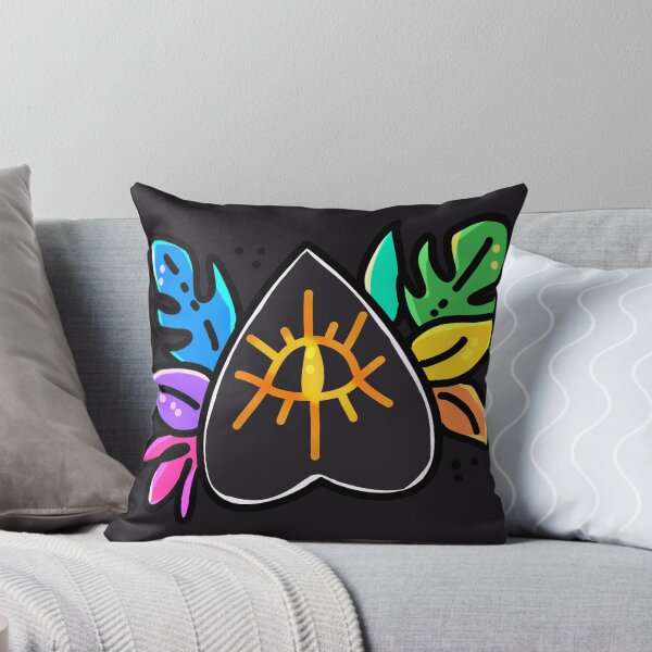 Item preview, Witchy Ouija Spirit Board Planchette & Leaves (Rainbow) designed and sold by almaasi.