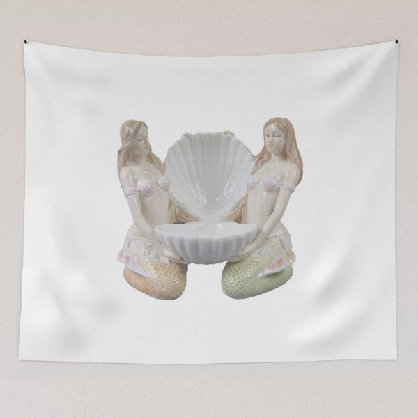 Item preview, ivory shell mermaids designed and sold by krystxllx.