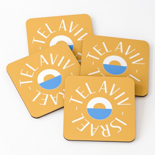 Item preview, Tel Aviv Israel Orange designed and sold by ahumbleconcept.