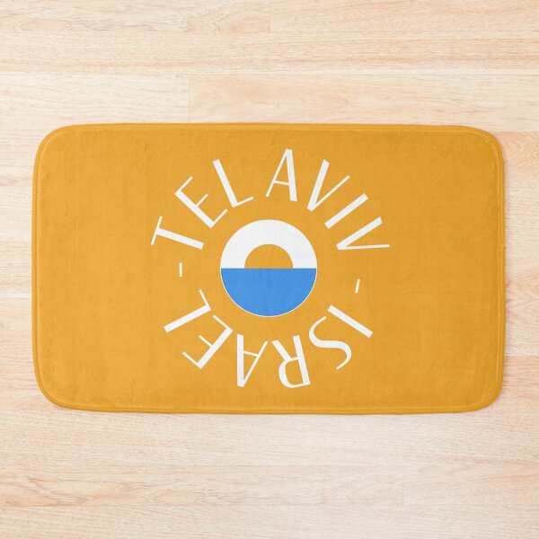 Item preview, Tel Aviv Israel Orange designed and sold by ahumbleconcept.