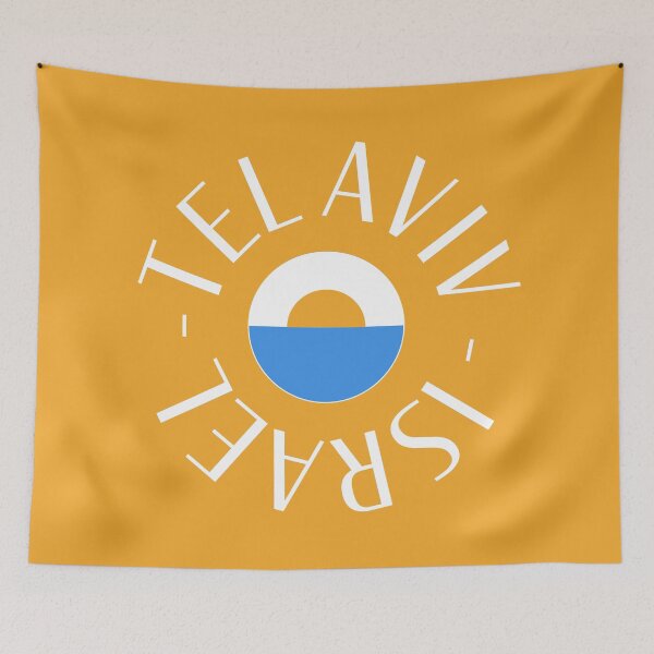 Item preview, Tel Aviv Israel Orange designed and sold by ahumbleconcept.