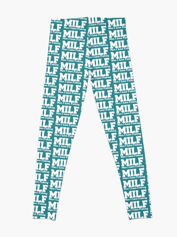 Alternate view of Milf man i love Fishing Leggings