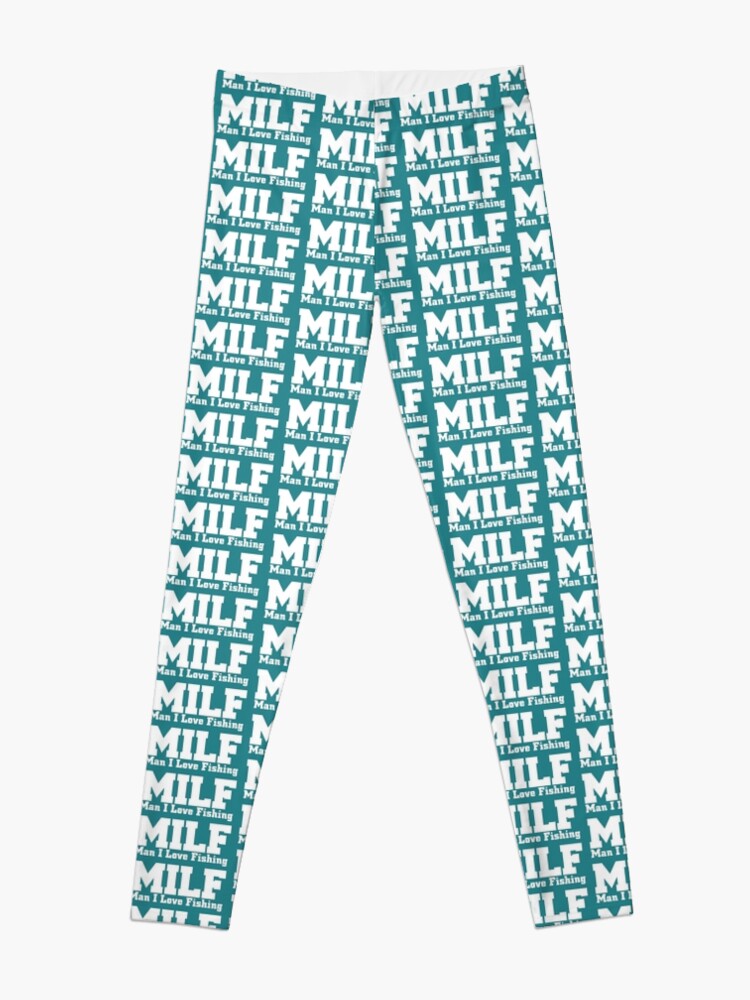 Alternate view of Milf man i love Fishing Leggings