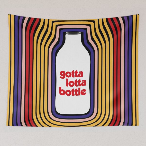 Item preview, NDVH Milk - Gotta Lotta Bottle designed and sold by Nik’s T-Shirts.